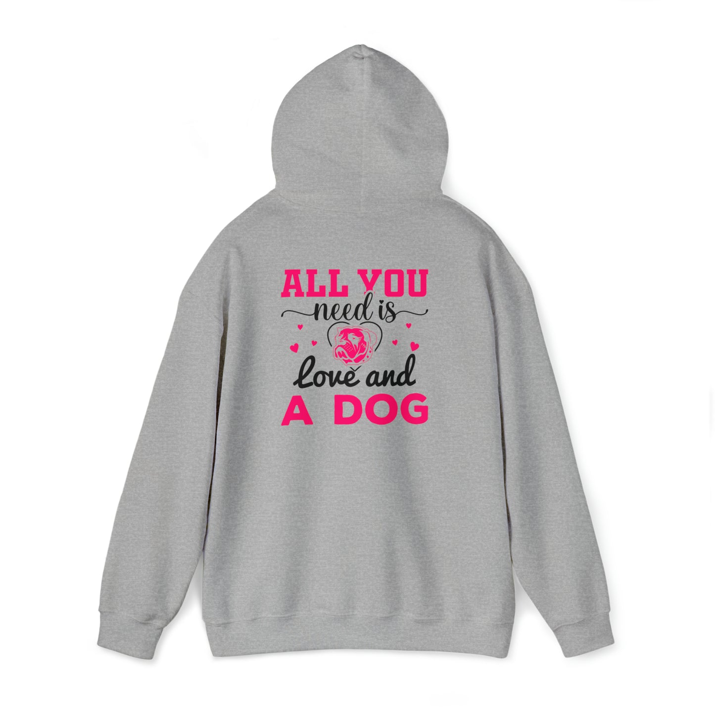 Hoodie - Love and a Dog