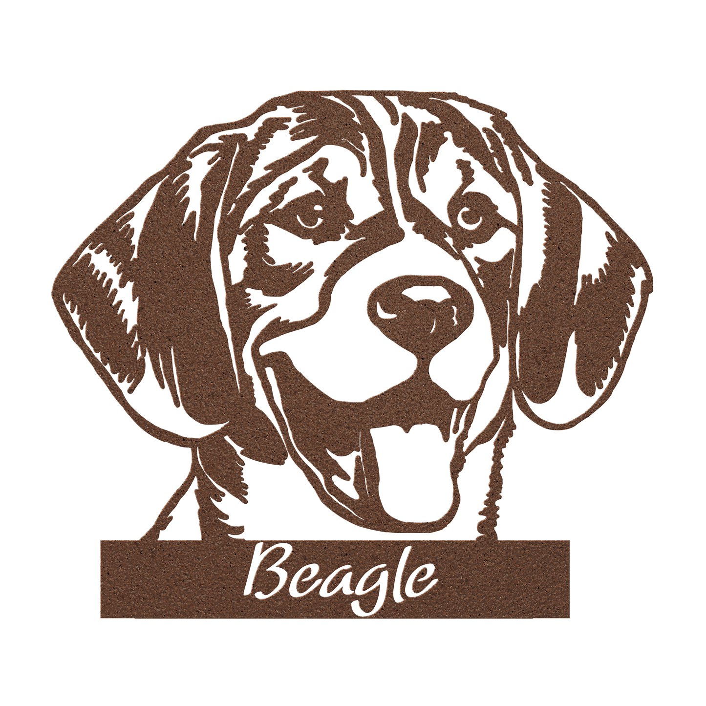 Beagle Metal Sign