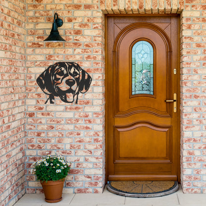 Beagle Metal Sign
