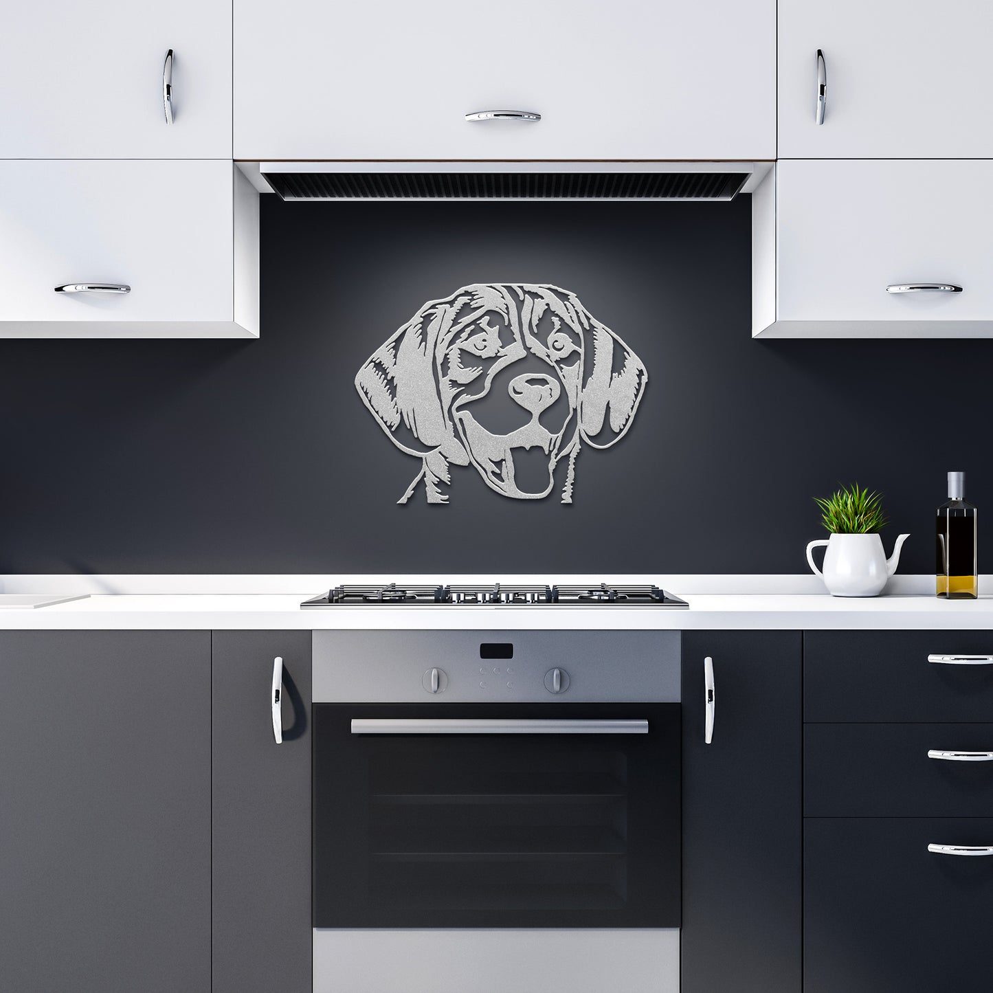 Beagle Metal Sign