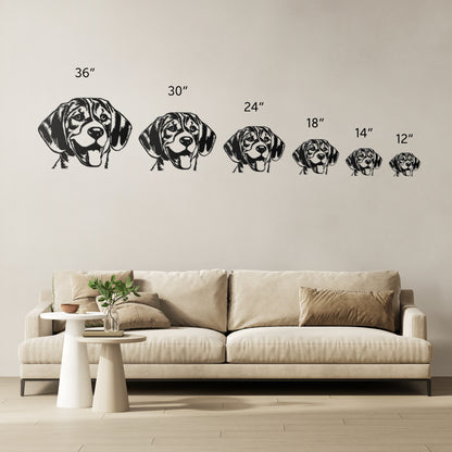Beagle Metal Sign