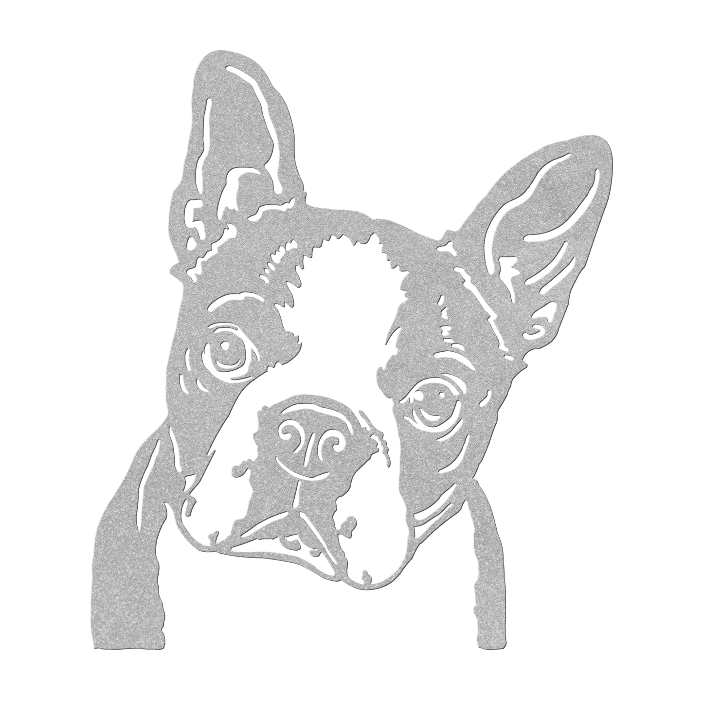 Boston Terrier Metal Sign