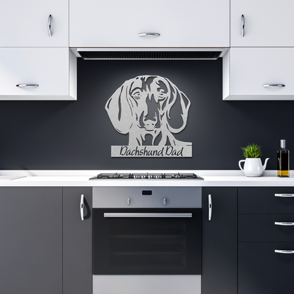 Dachshund Metal Sign