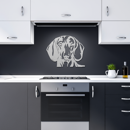 Dachshund Metal Sign
