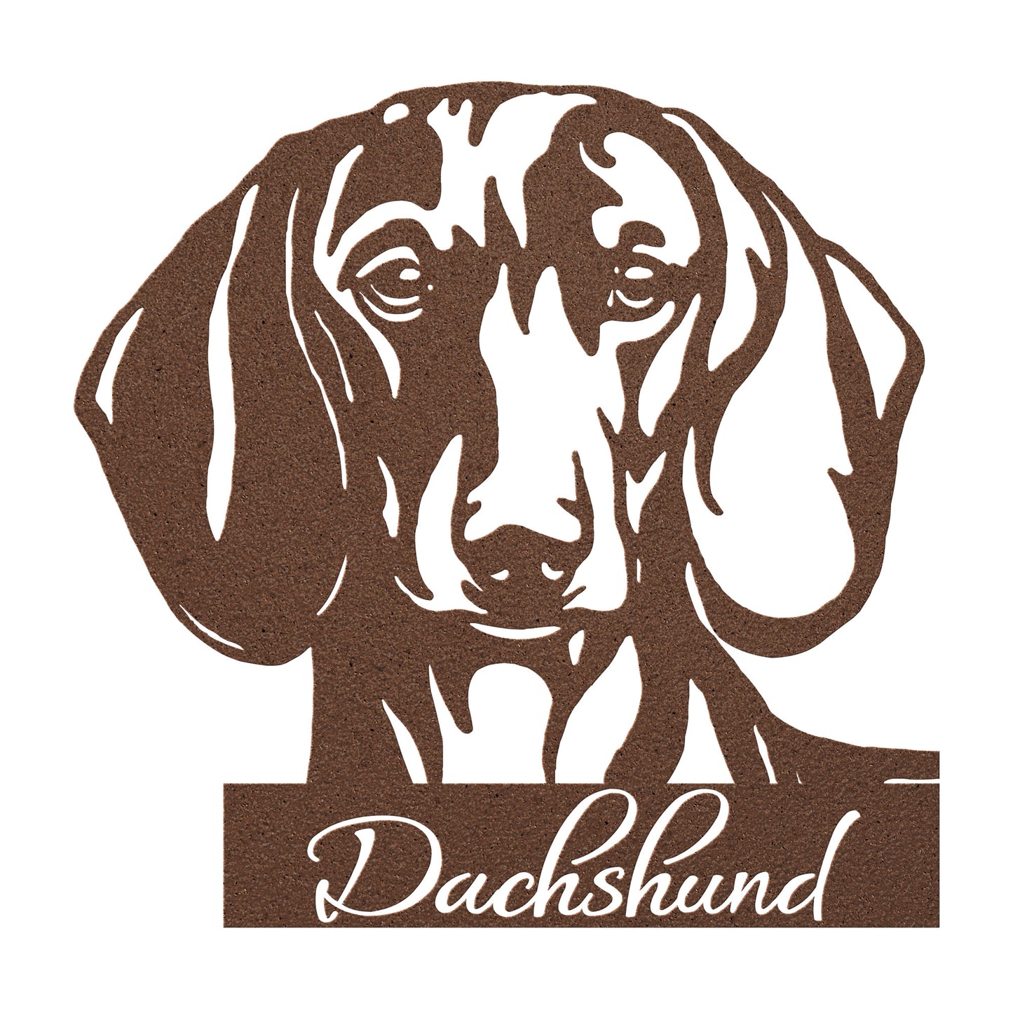 Dachshund Metal Sign