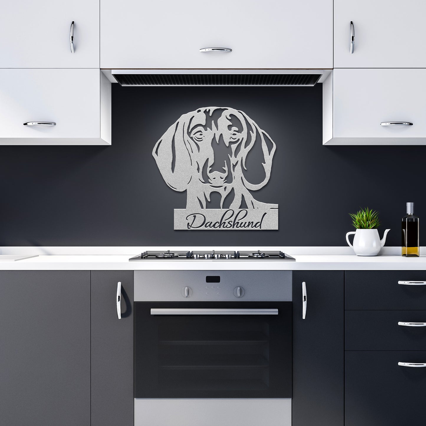 Dachshund Metal Sign