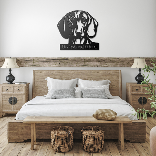 Dachshund Metal Sign