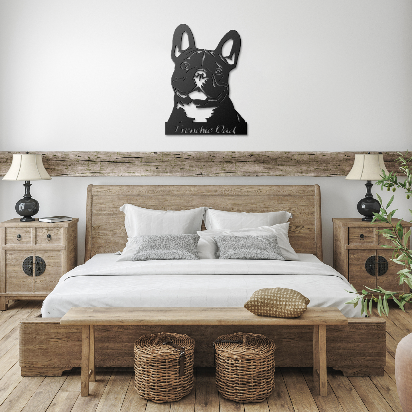 French Bulldog Metal Sign