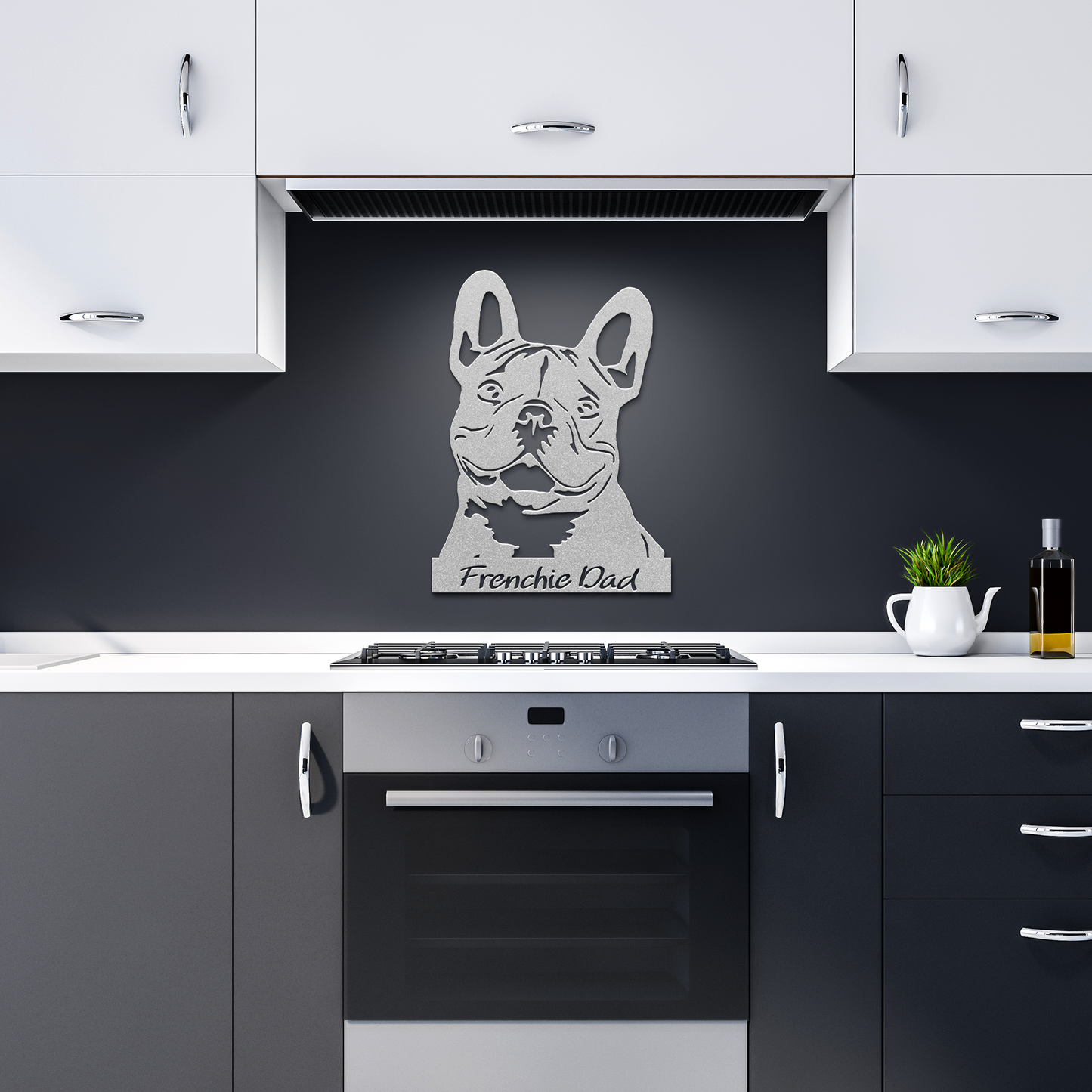 French Bulldog Metal Sign