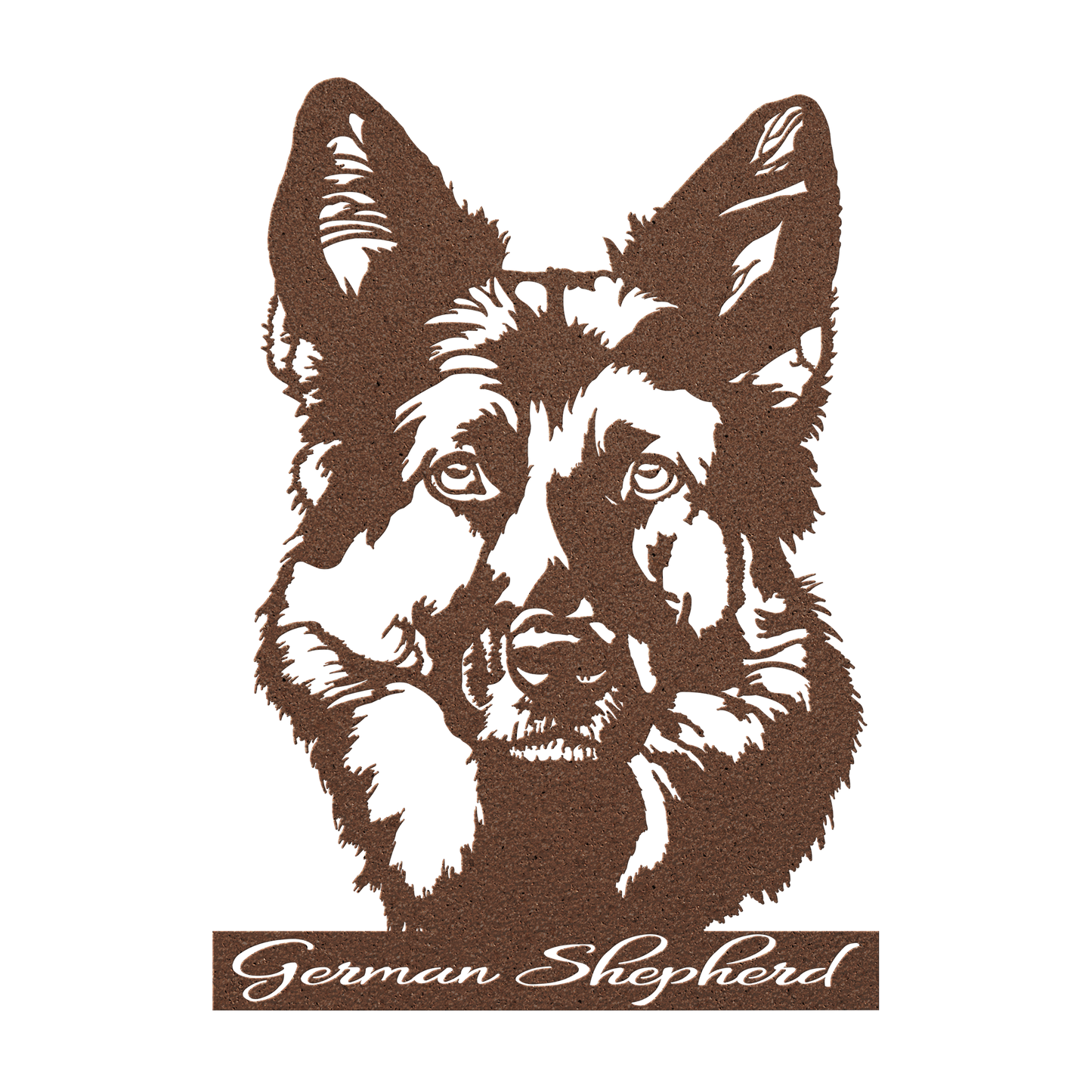 German Shepherd Metal Sign