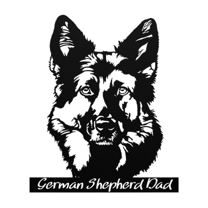 German Shepherd Metal Sign