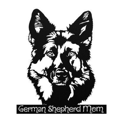 German Shepherd Metal Sign