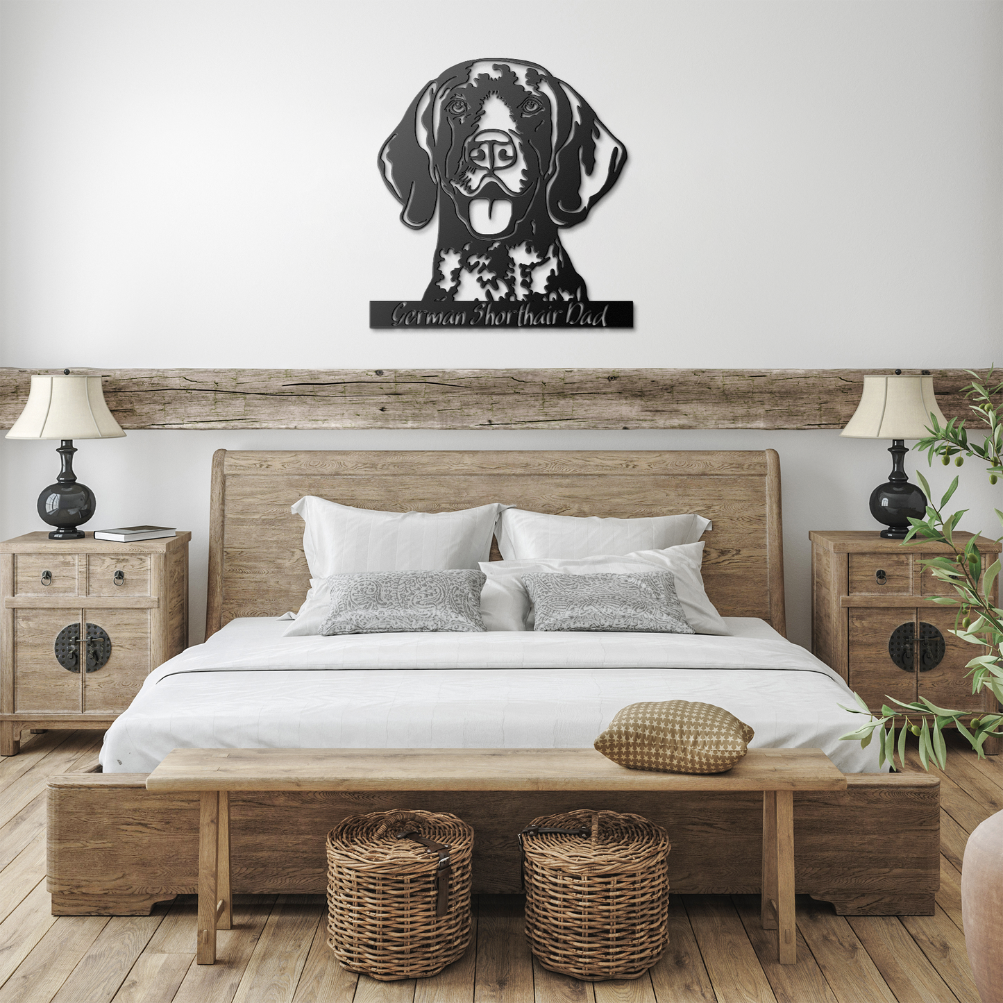 German Shorthaired Pointer Metal Sign