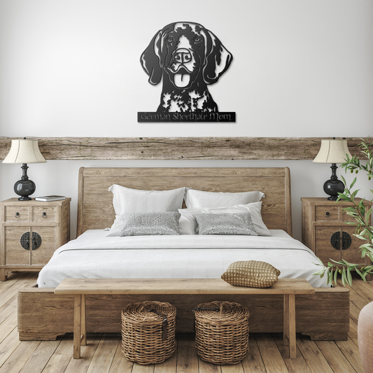 German Shorthaired Pointer Metal Sign