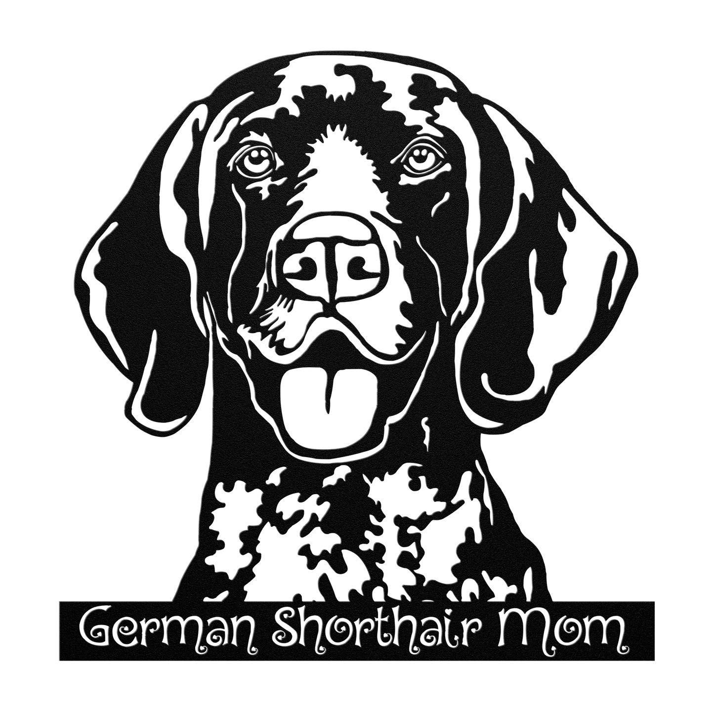 German Shorthaired Pointer Metal Sign