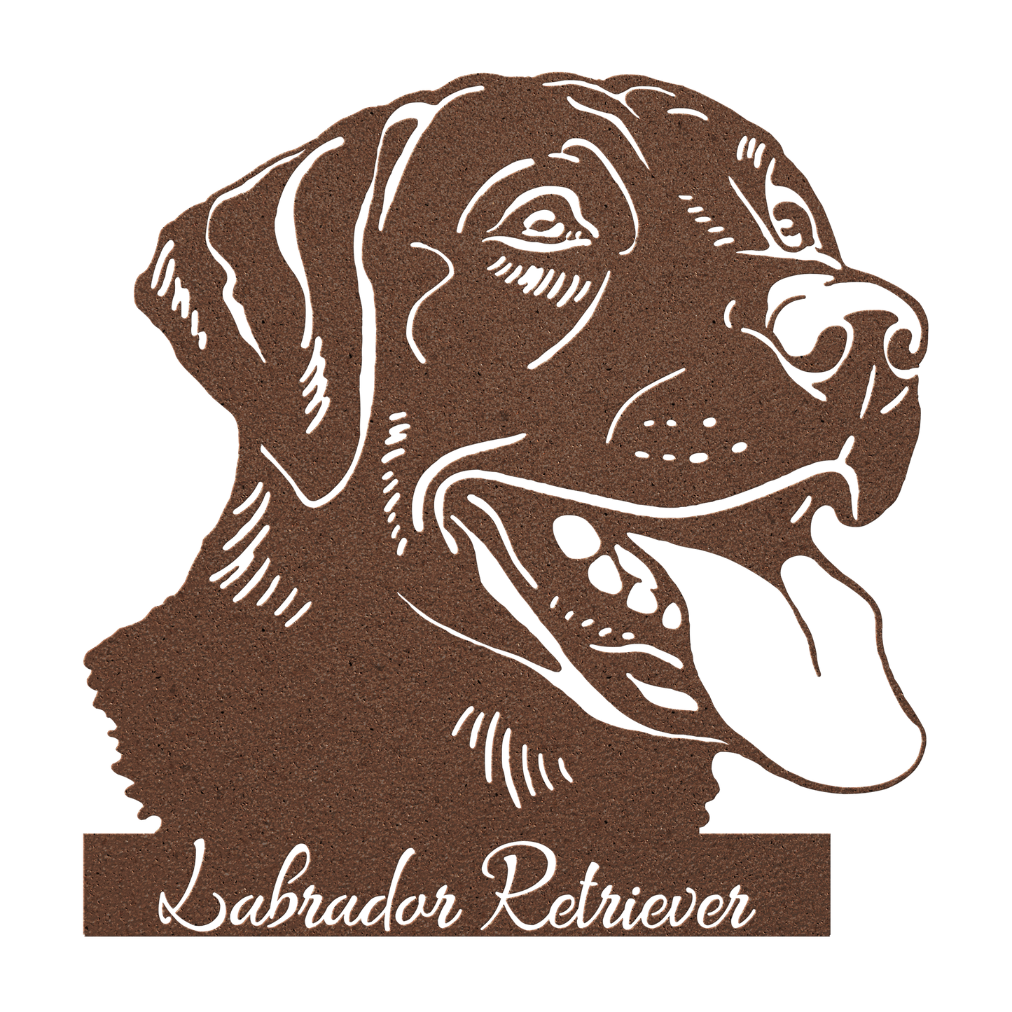 Labrador Retreiver Metal Sign