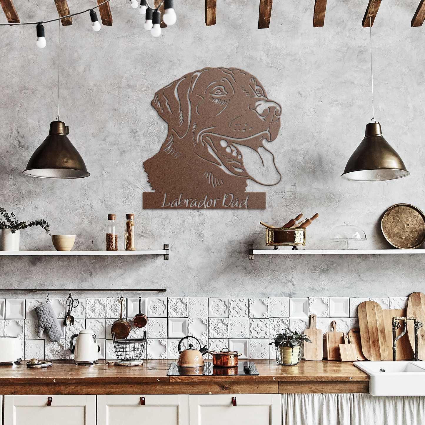 Labrador Retreiver Metal Sign