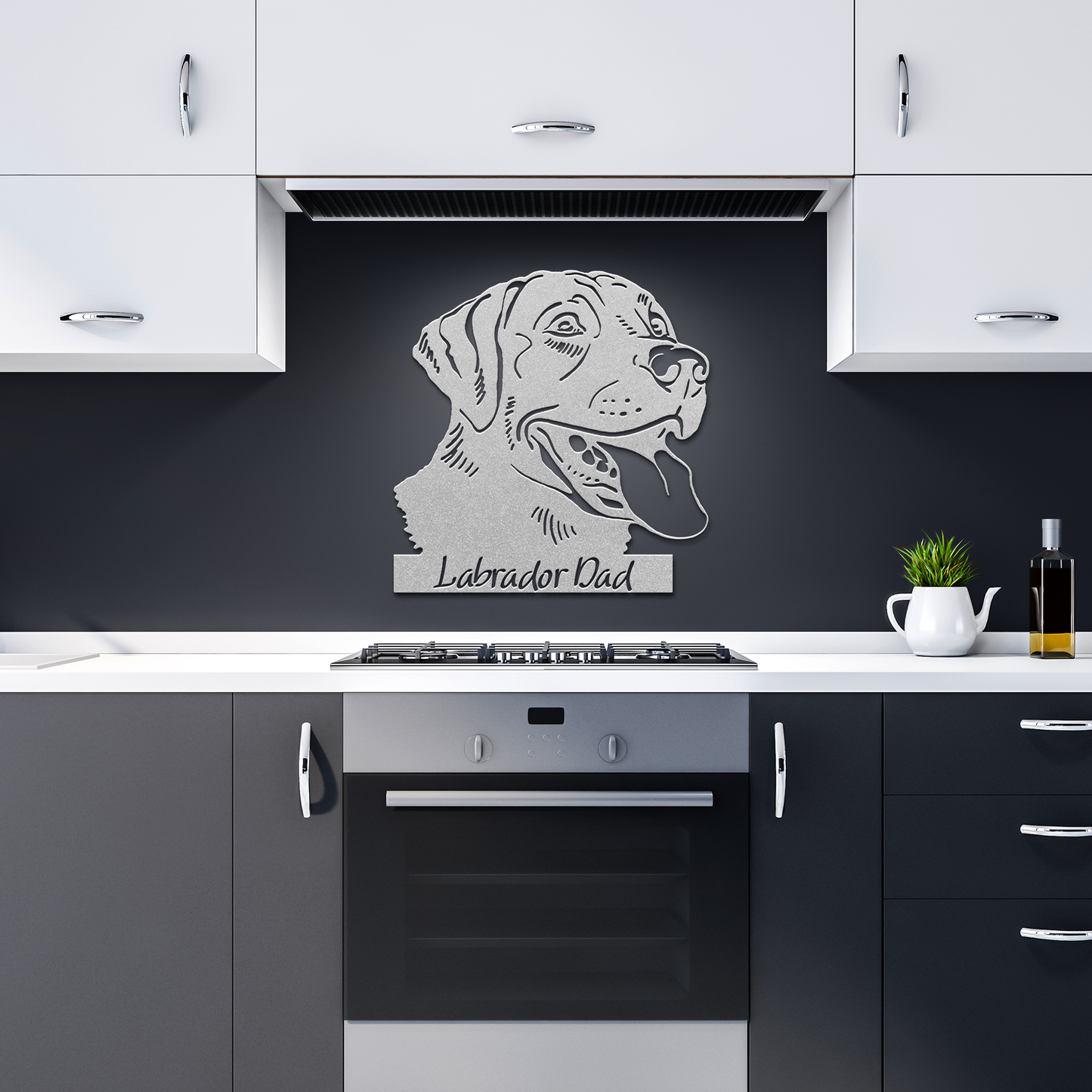 Labrador Retreiver Metal Sign