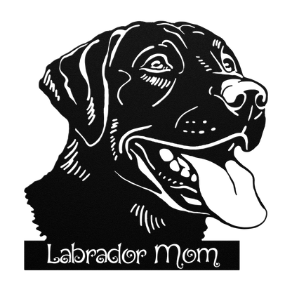 Labrador Retreiver Metal Sign