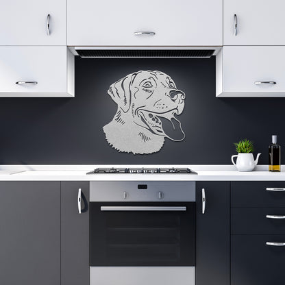 Labrador Retreiver Metal Sign