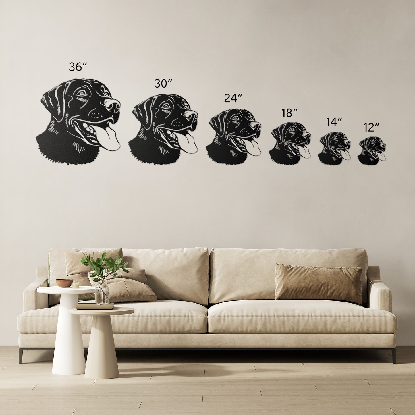 Labrador Retreiver Metal Sign
