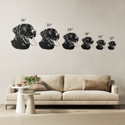 Labrador Retreiver Metal Sign