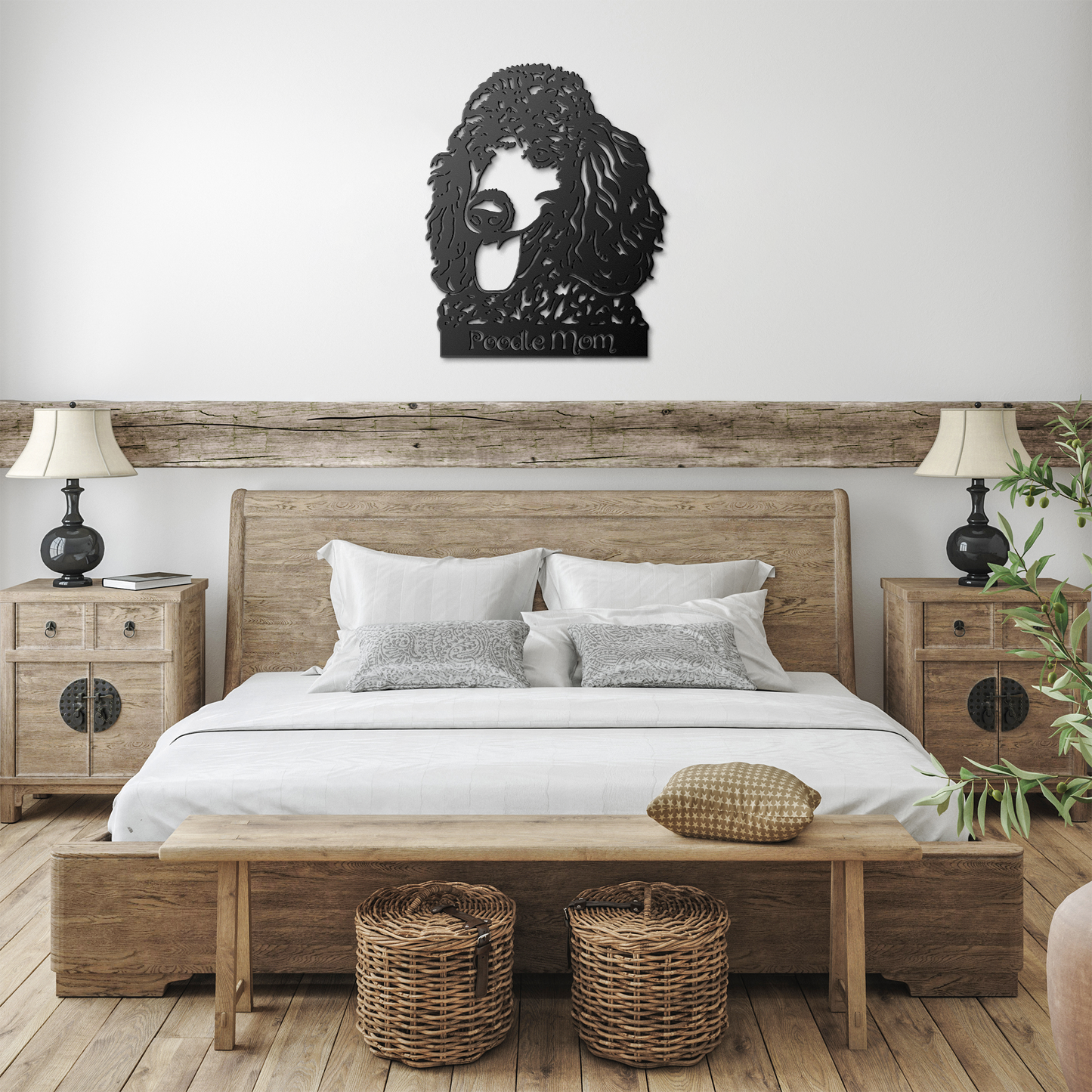 Standard Poodle Metal Sign