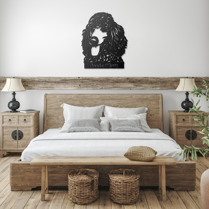 Standard Poodle Metal Sign