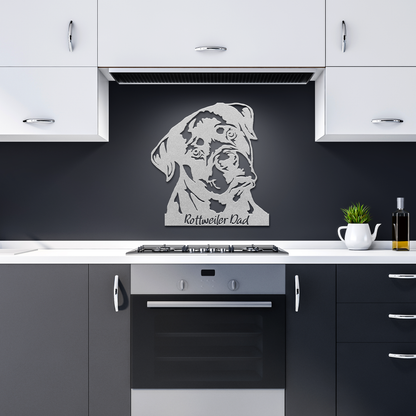 Rottweiler Metal Sign