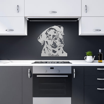 Rottweiler Metal Sign