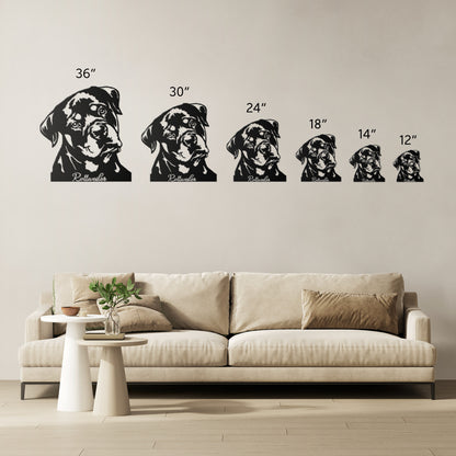 Rottweiler Metal Sign