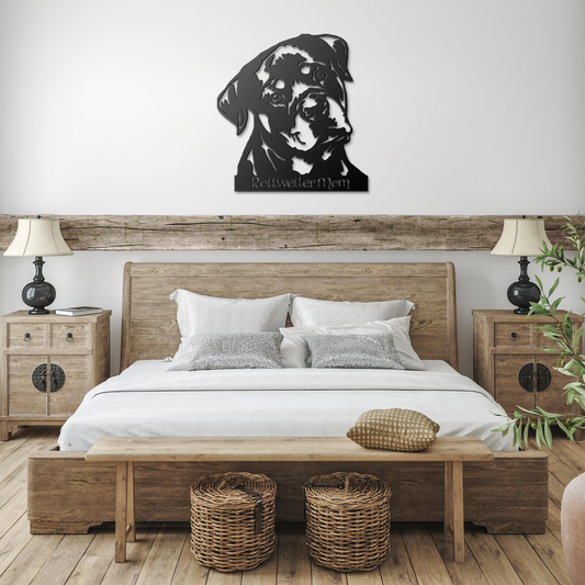 Rottweiler Metal Sign