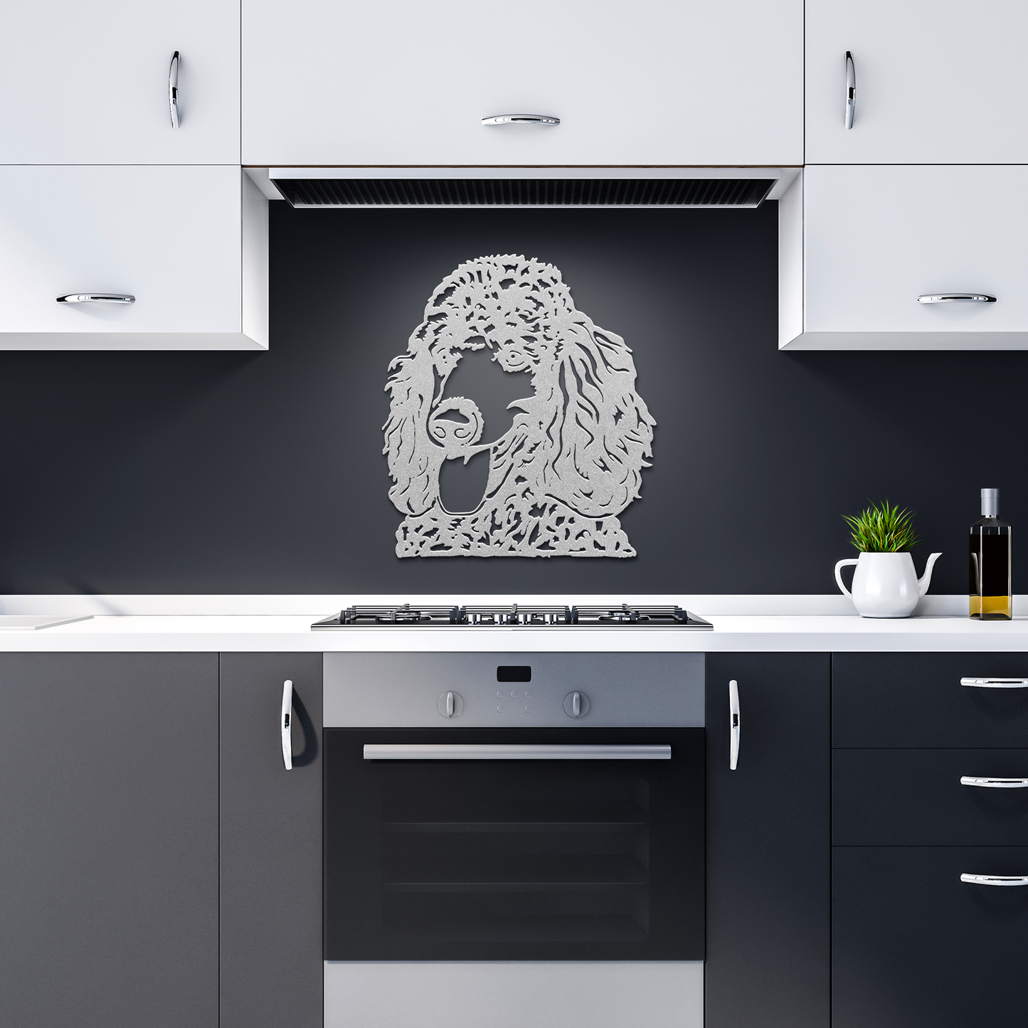 Standard Poodle Metal Sign