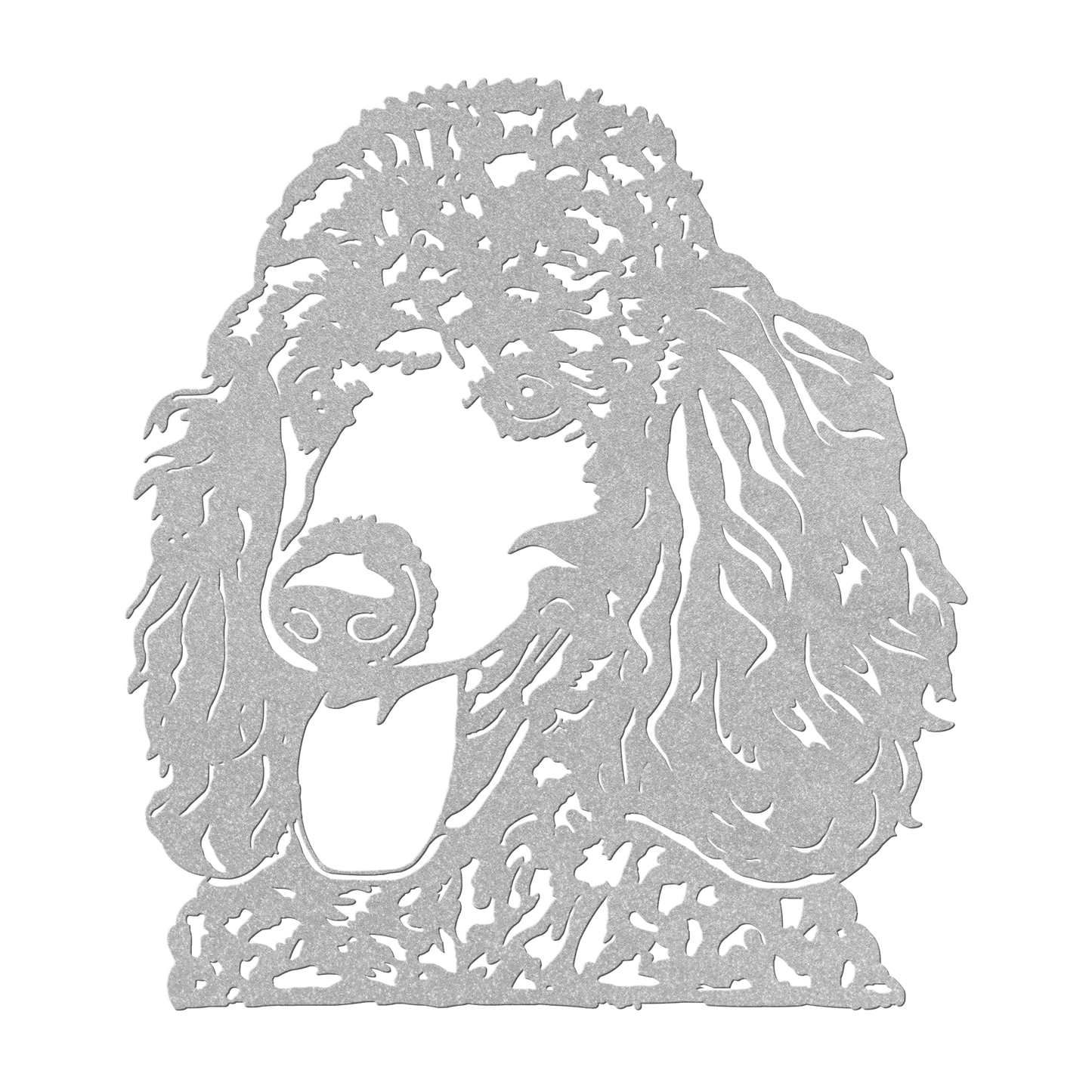 Standard Poodle Metal Sign