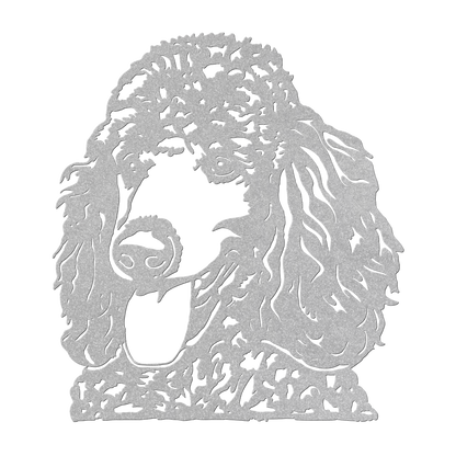 Standard Poodle Metal Sign